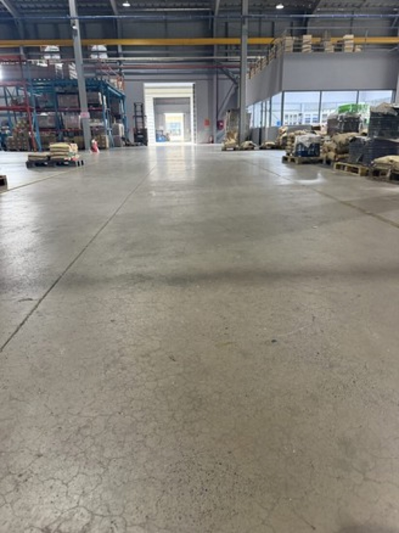 factory floor dust